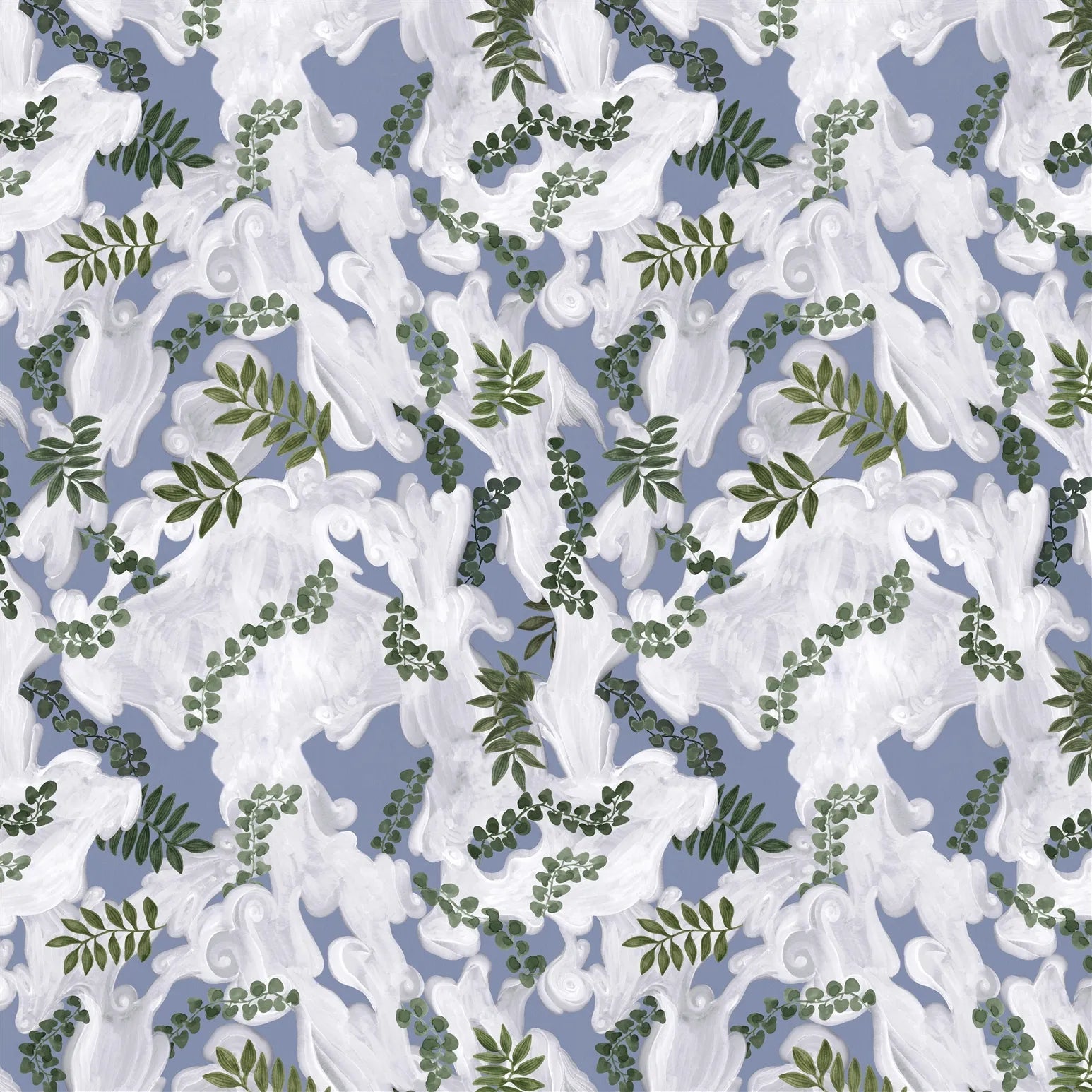 Empuria Fabric - Ciel - Christian Lacroix - FCL7077/01 - Premier Wallcovering
