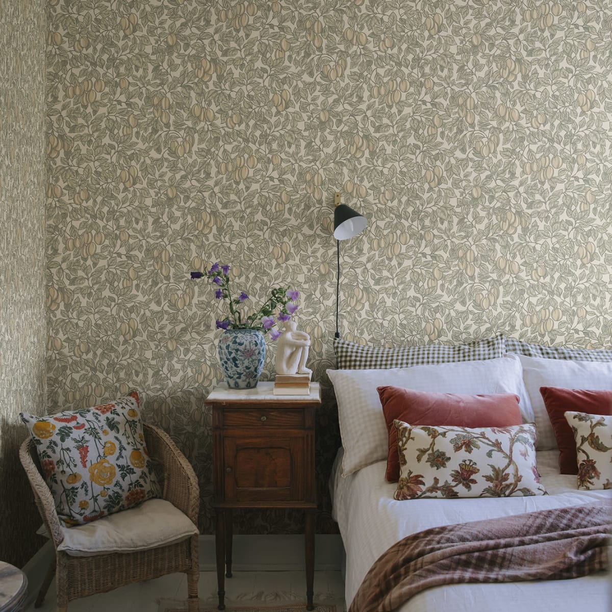 Emrik Wallpaper - Oat - Sandberg - S10466 - Premier Wallcovering