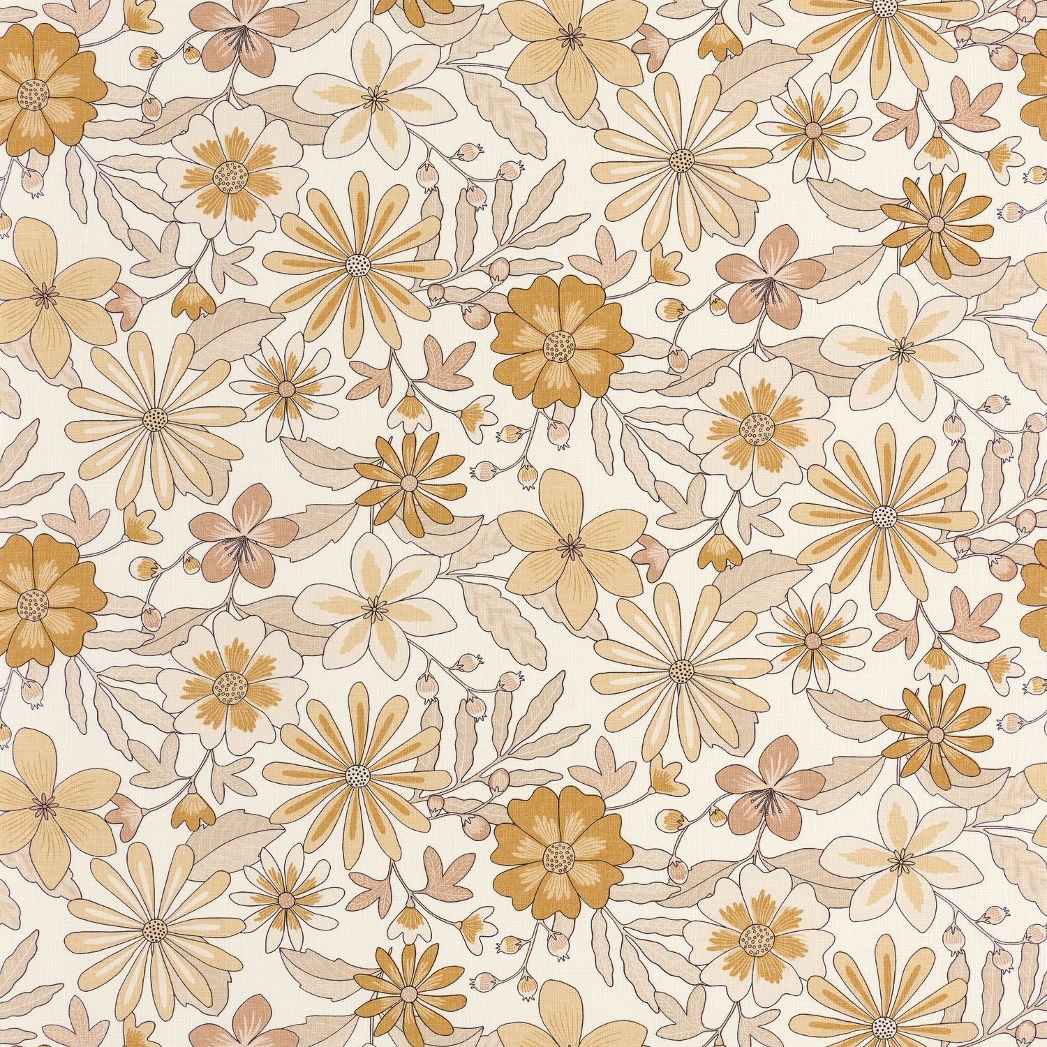 Emy Wallpaper - Jaune Rose - Caselio - 106462044 - Premier Wallcovering