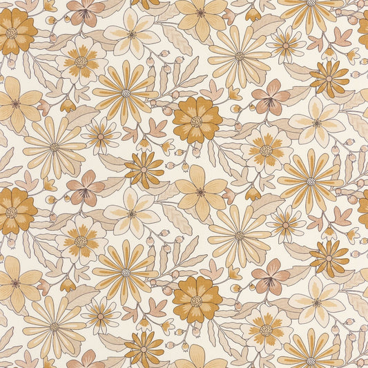 Emy Wallpaper - Jaune Rose - Caselio - 106462044 - Premier Wallcovering