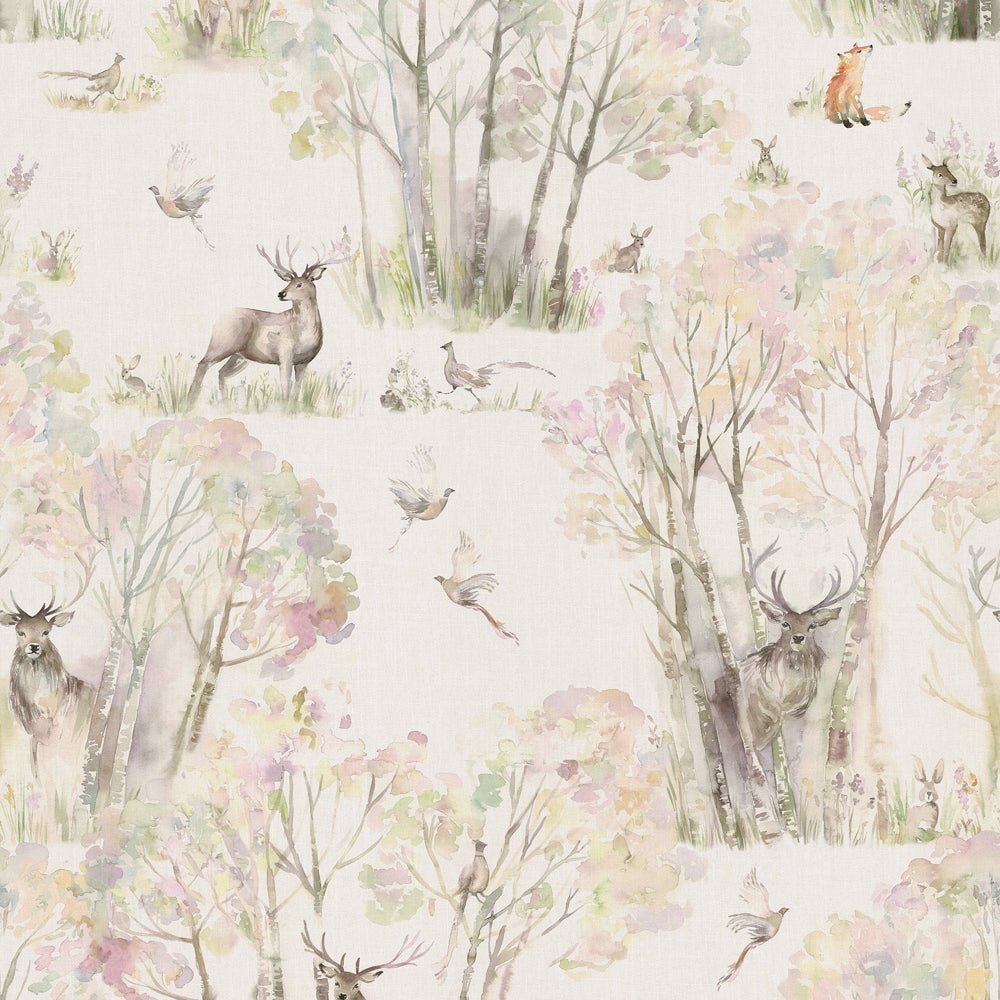 Enchanted Forest Wallpaper - Linen - Voyage Maison - ENCHANT/WPO/LIN - Premier Wallcovering