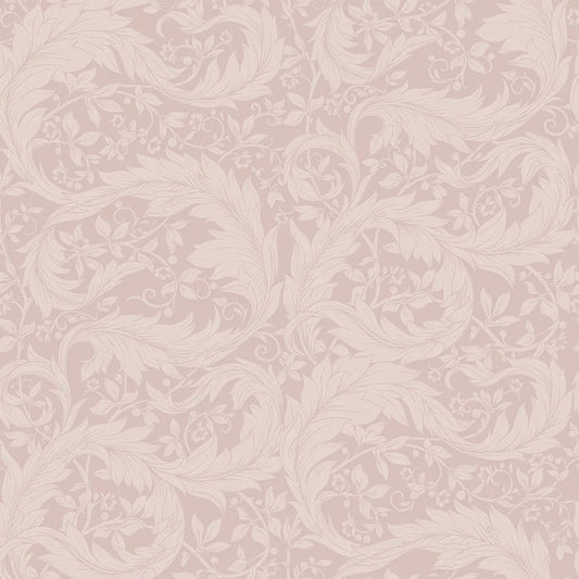 Enchanted Leaf Wallpaper - Vintage Rose - LAN100010 - Lucie Annabel - Premier Wallcovering