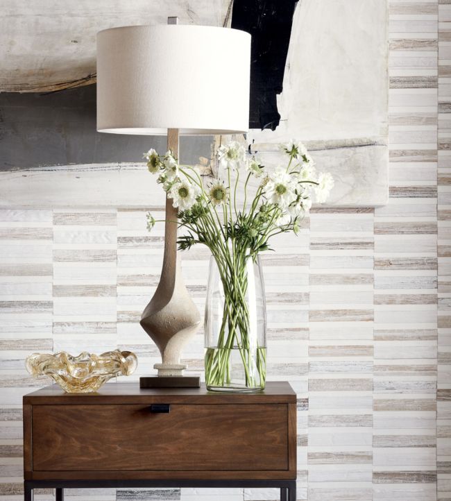 Encinitas Wallpaper - Black - Thibaut - T27036 - Premier Wallcovering