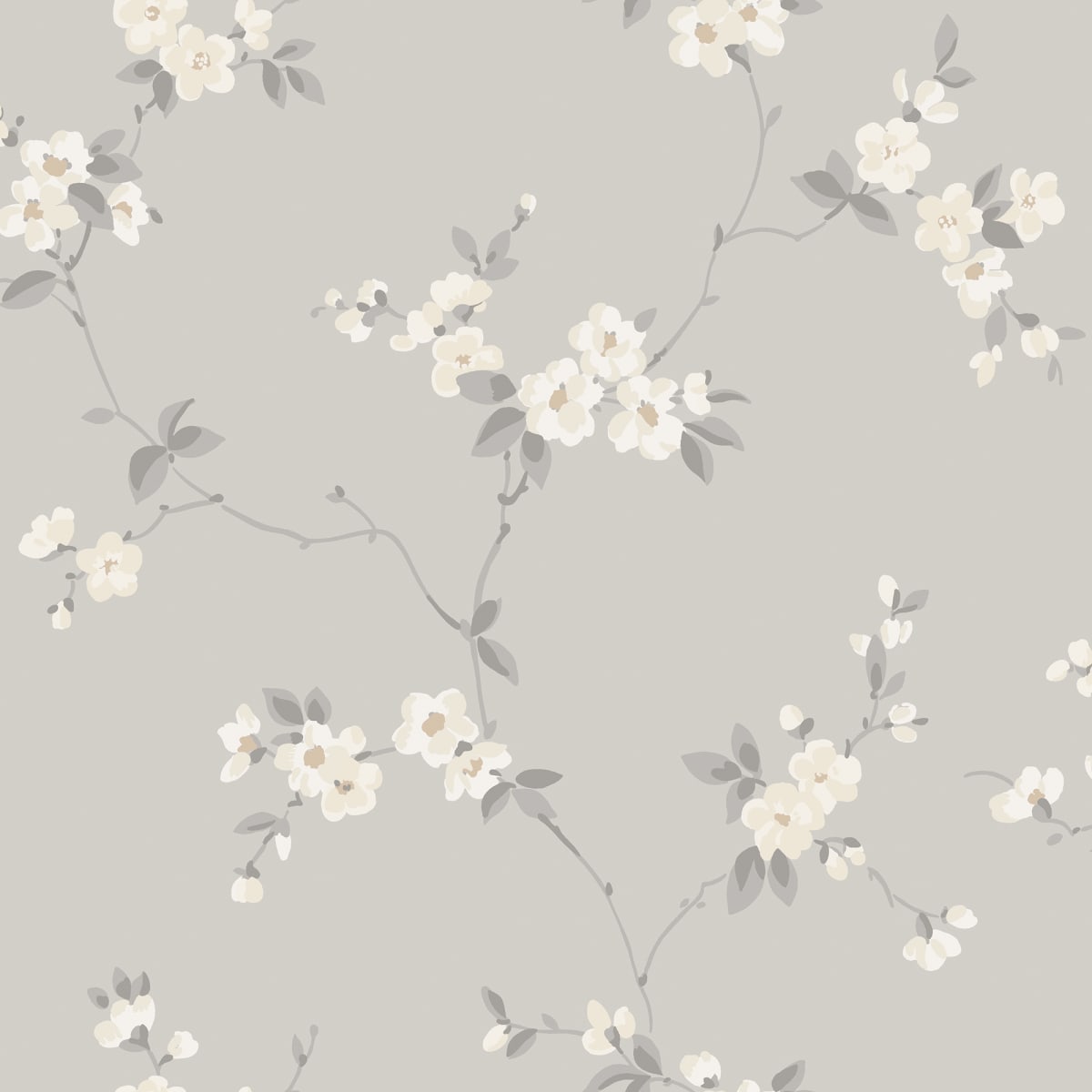 Engla Wallpaper - Mineral Gray - Sandberg - S10187 - Premier Wallcovering