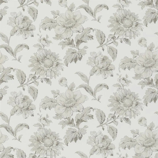 English Garden Floral Wallpaper - Birch - English Heritage - PEH0004/01 - Premier Wallcovering
