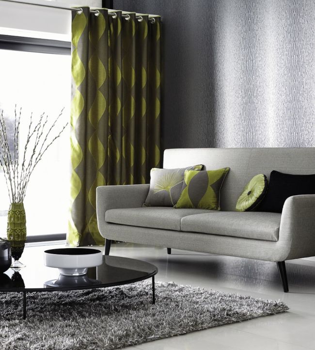 Enigma Wallpaper - Silver Grey & Sparkle - HMOM110101 - Harlequin - Premier Wallcovering