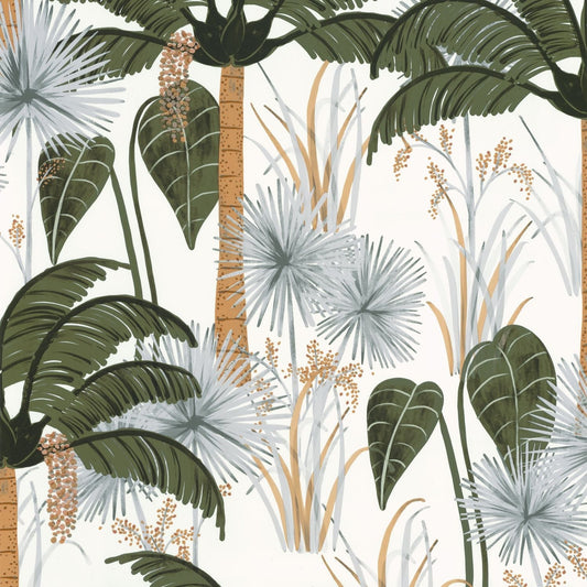 Enjoy Life Wallpaper - Kaki - Caselio - 103377004 - Premier Wallcovering