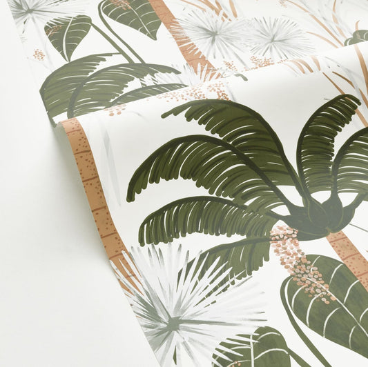 Enjoy Life Wallpaper - Kaki - Caselio - 103377004 - Premier Wallcovering