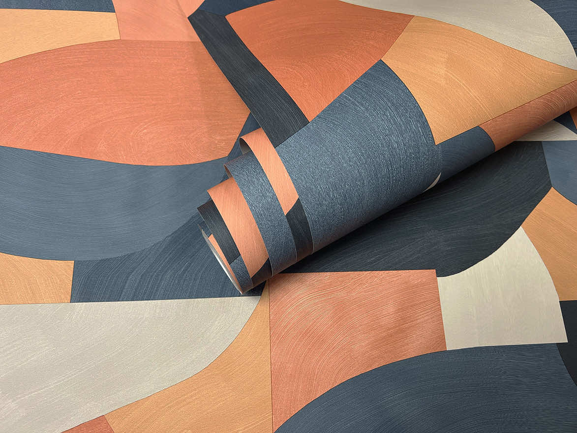 Ennedi Wallpaper - Navy - Holden Décor - 91513 - Premier Wallcovering