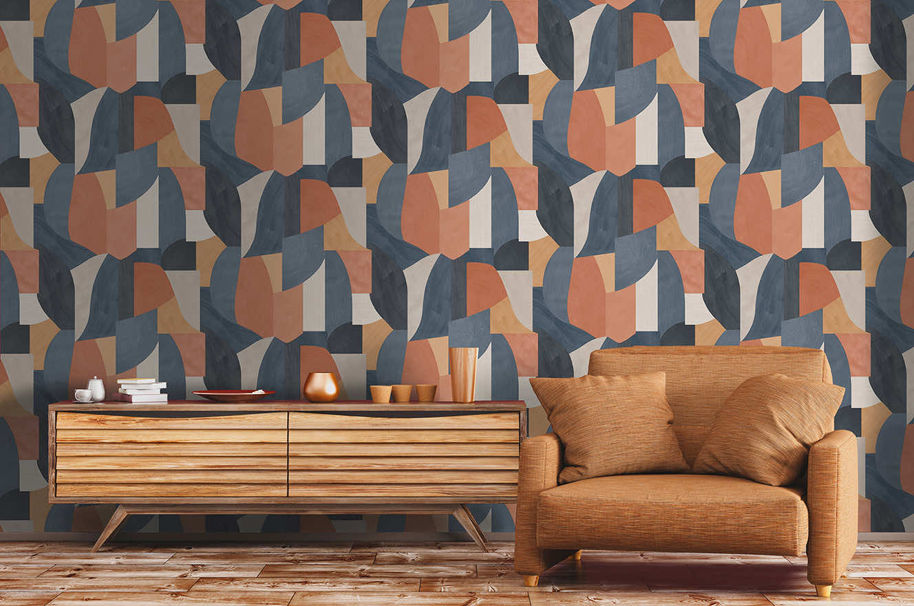 Ennedi Wallpaper - Navy - Holden Décor - 91513 - Premier Wallcovering