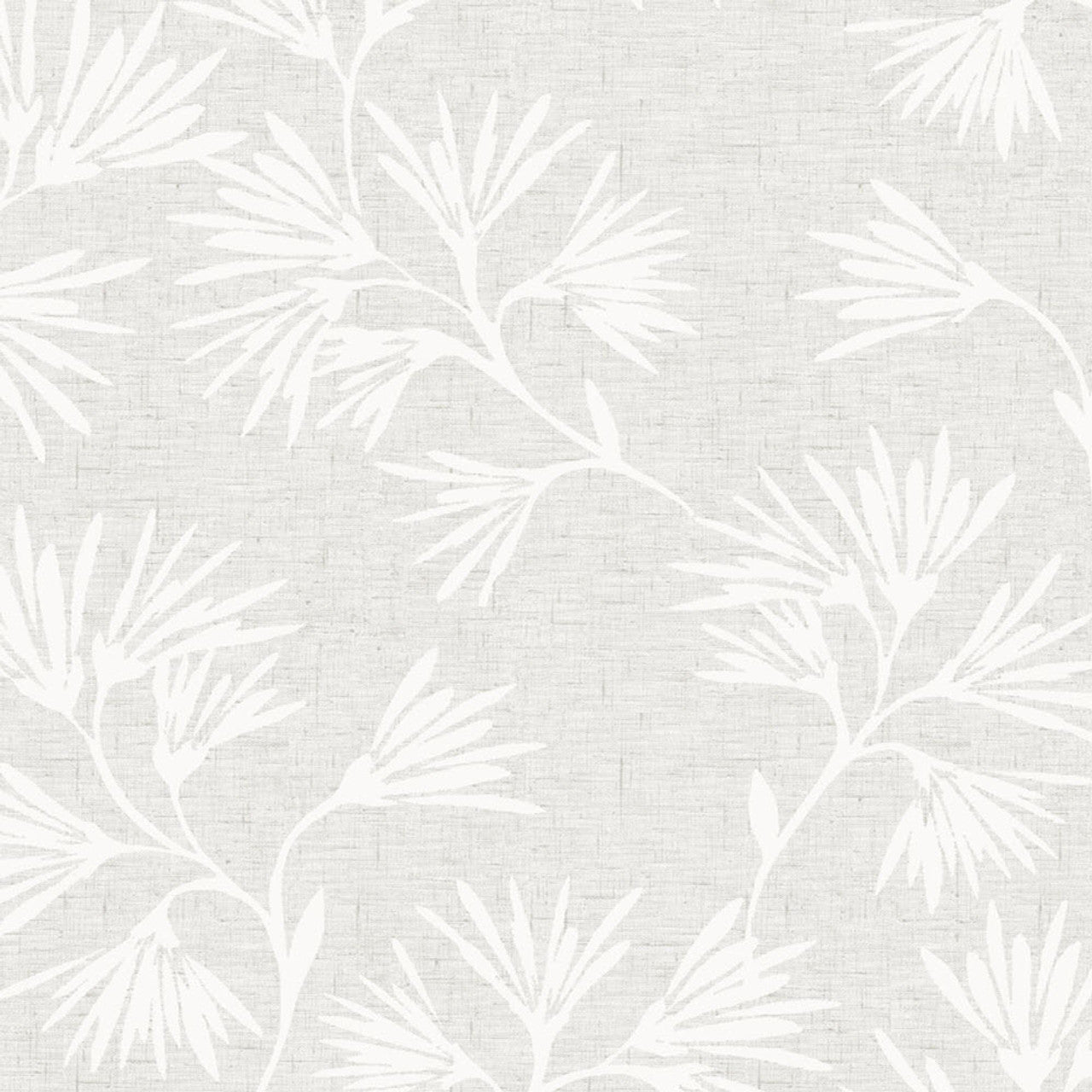 Enso Floral Style Wallpaper - White - Eijffinger - 386550 - Premier Wallcovering