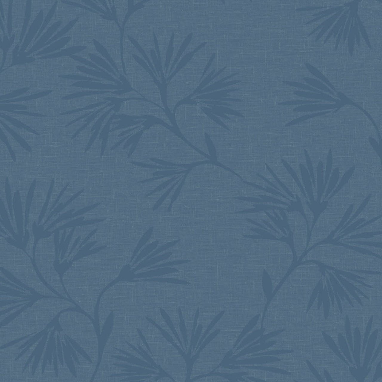 Enso Floral Style Wallpaper - Teal / Blue - Eijffinger - 386552 - Premier Wallcovering