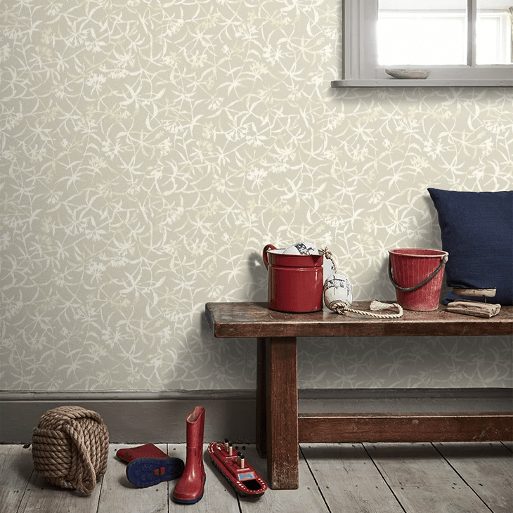 Entwine Wallpaper - Clay Mist - Ohpopsi - FRA50148W - Premier Wallcovering