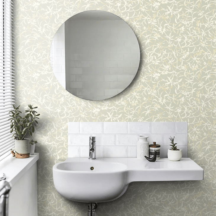 Entwine Wallpaper - Soft Sage - Ohpopsi - FRA50150W - Premier Wallcovering