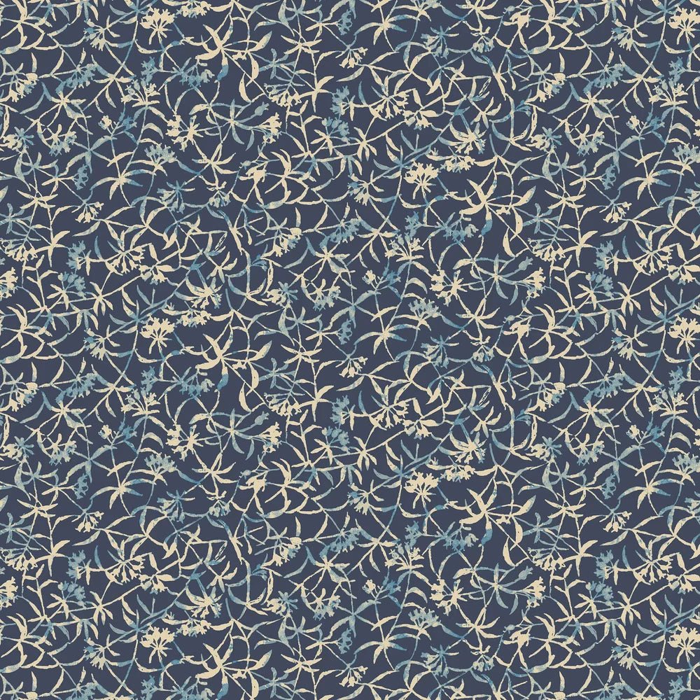 Entwine Wallpaper - Navy - Ohpopsi - FRA50152W - Premier Wallcovering
