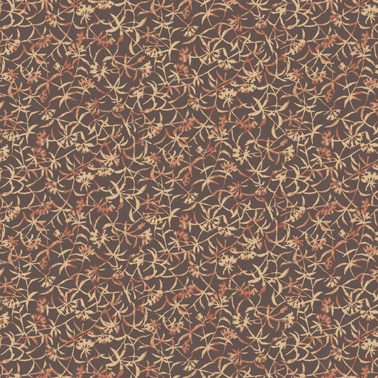 Entwine Wallpaper - Dark Maple - Ohpopsi - FRA50144W - Premier Wallcovering