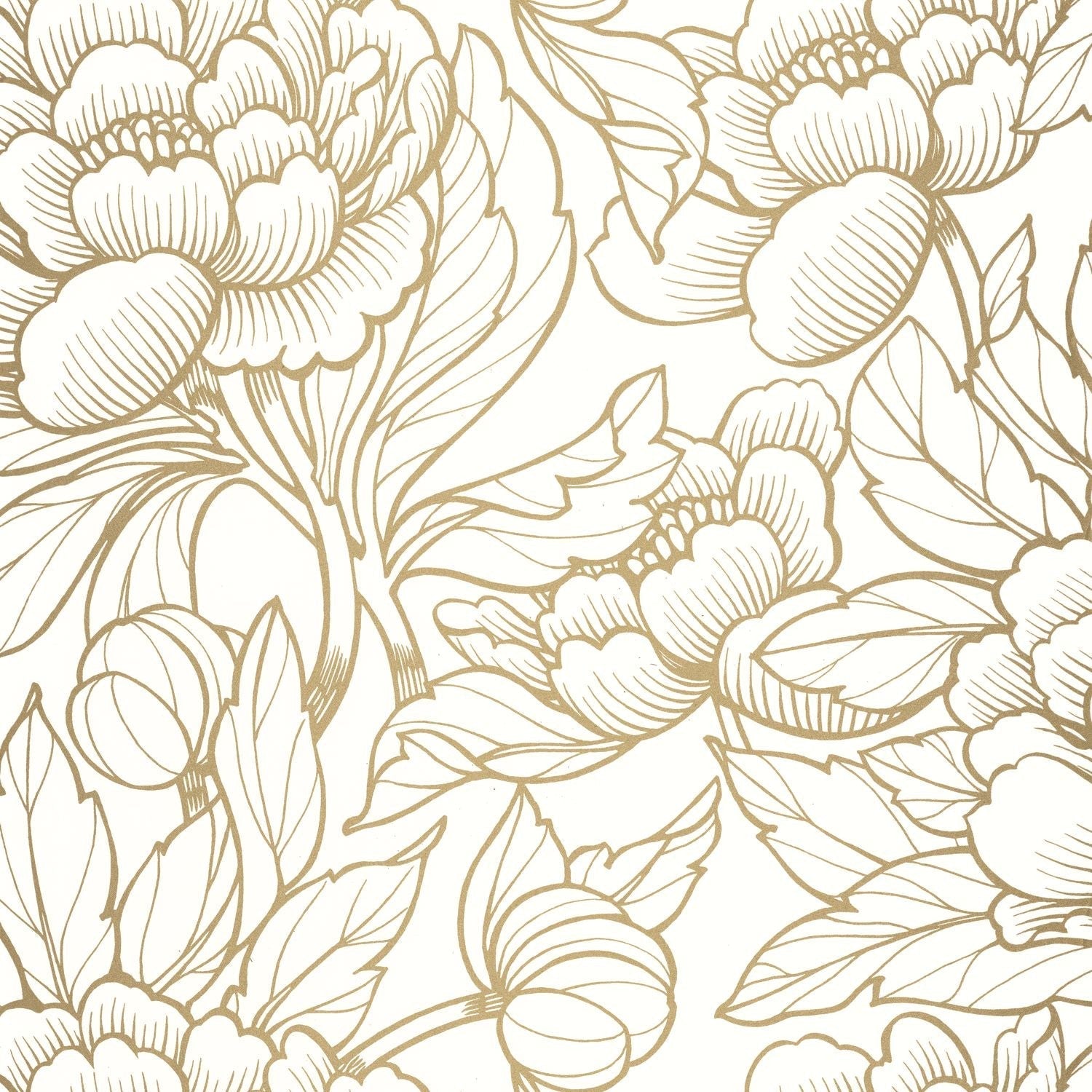 Envergure Wallpaper - Blanc - Caselio - 104540020 - Premier Wallcovering