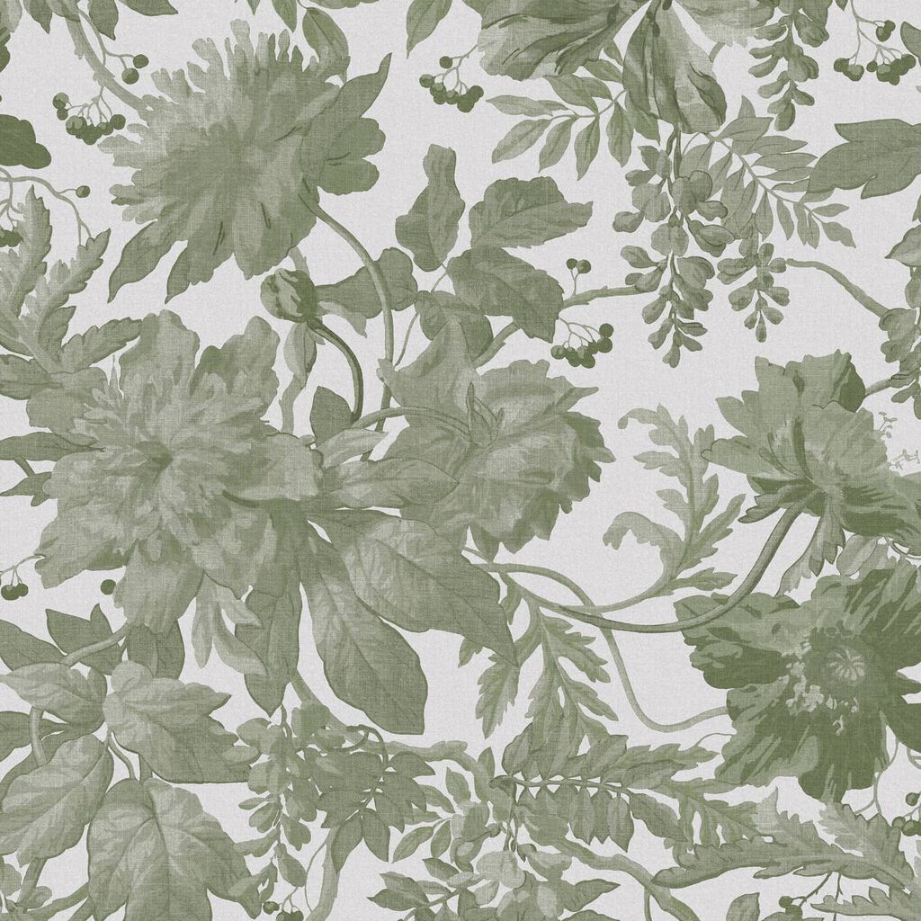 Enzia Wallpaper - Sage - Graham & Brown - 120621 - Premier Wallcovering