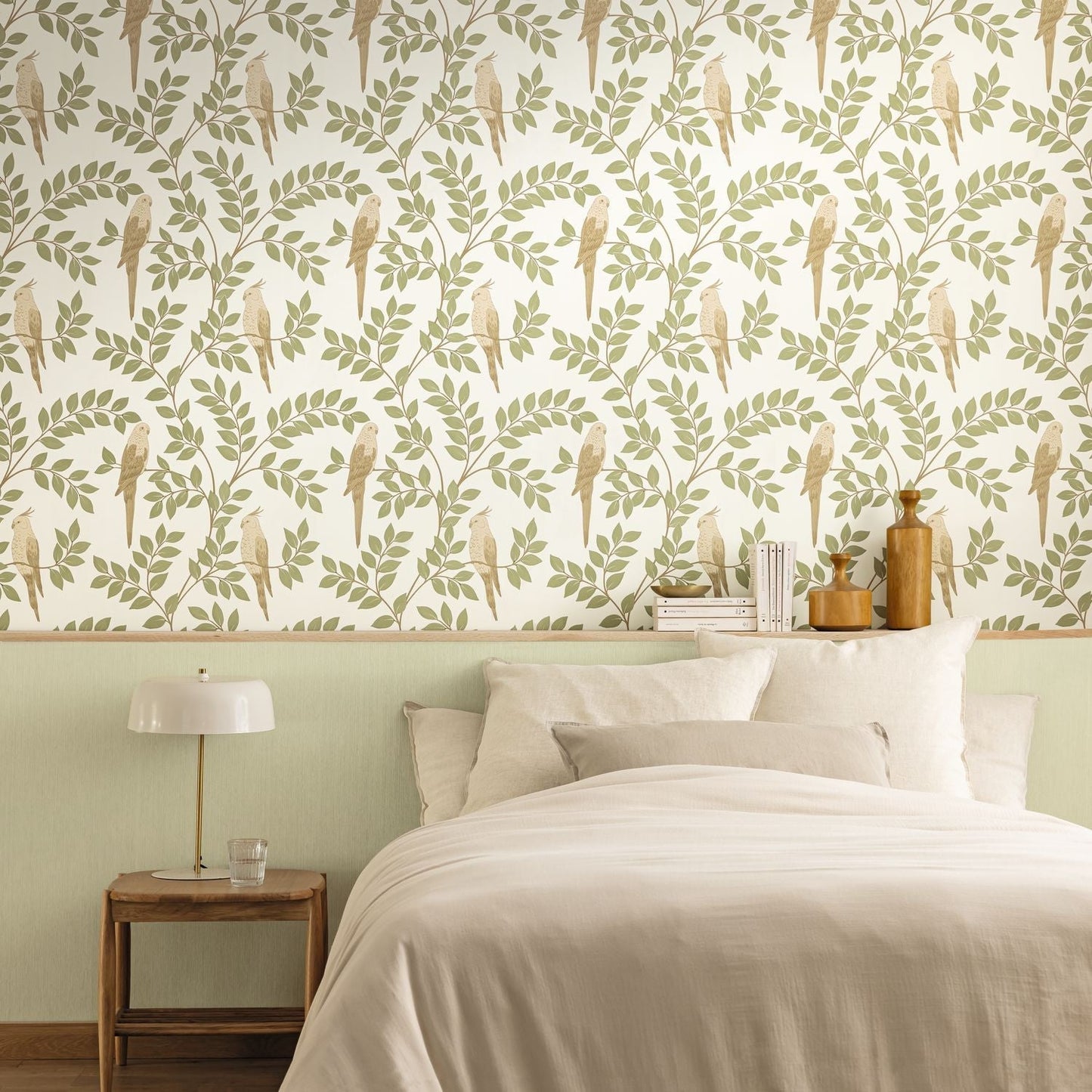 Equateur Wallpaper - Amande - Caselio - 106527070 - Premier Wallcovering
