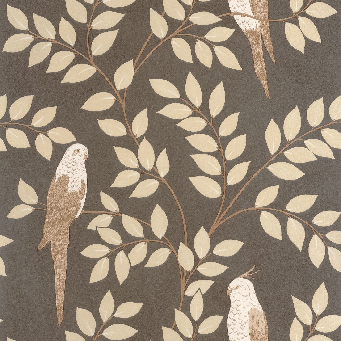 Equateur Wallpaper - Noir Sepia - Caselio - 106529023 - Premier Wallcovering