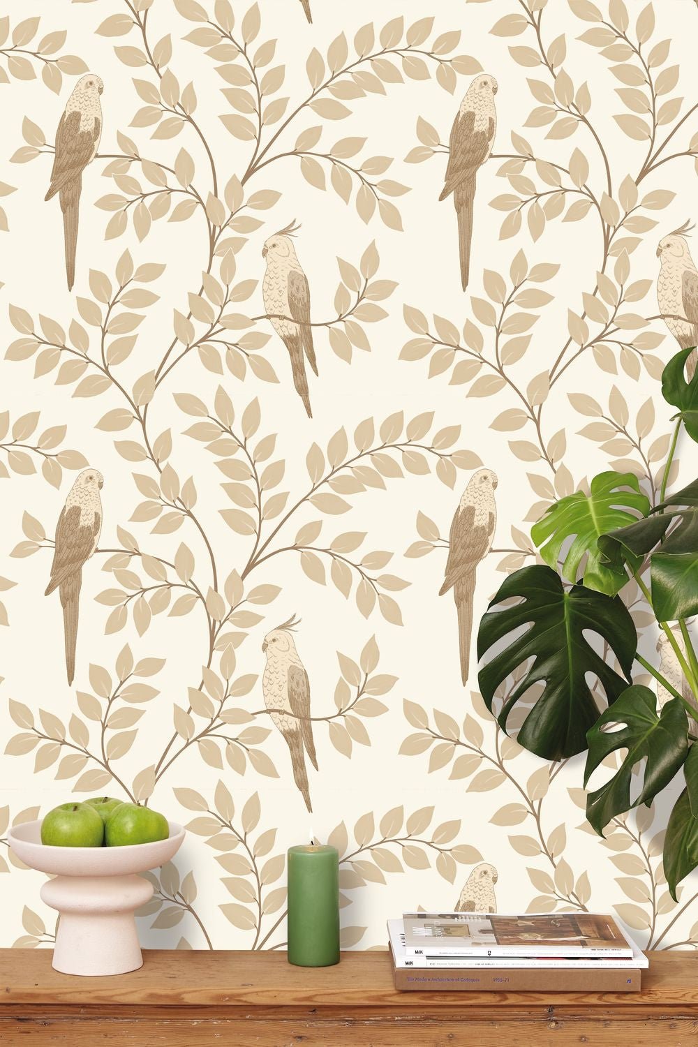 Equateur Wallpaper - Beige - Caselio - 106521000 - Premier Wallcovering