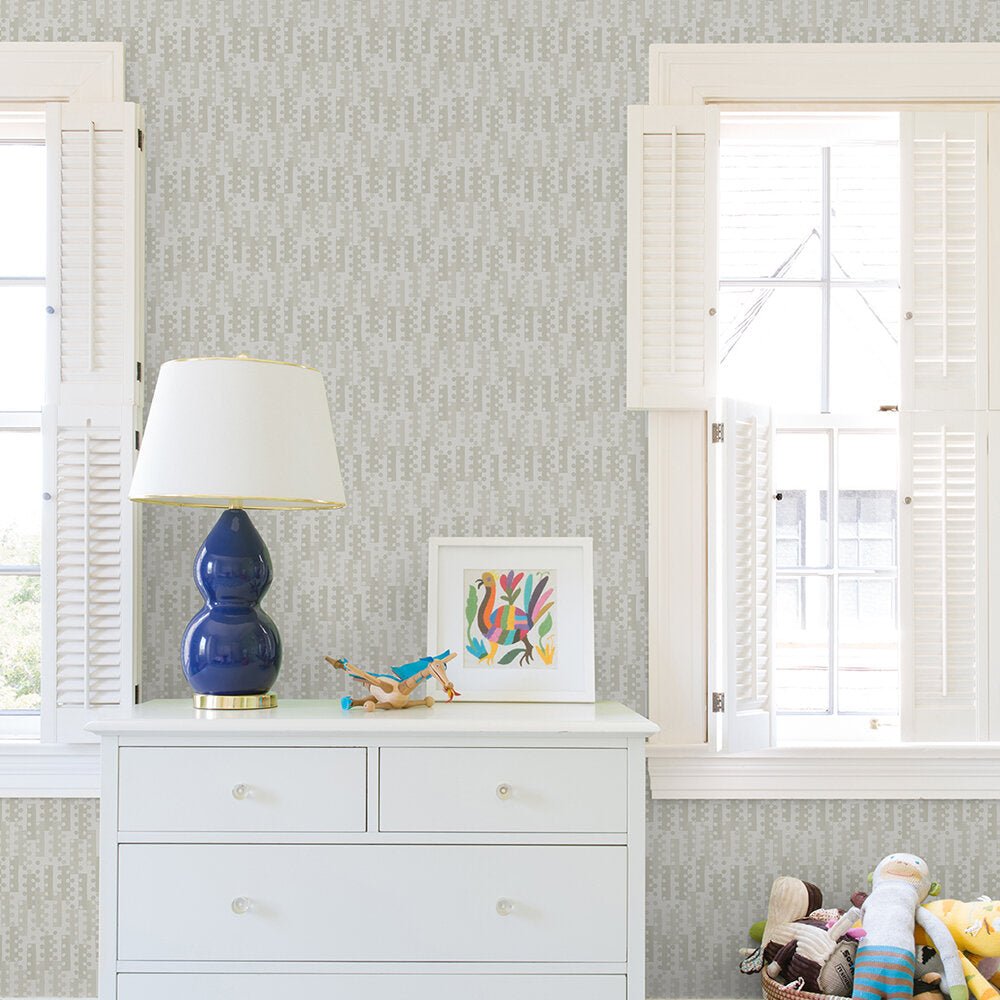 Erik Wallpaper - Light Beige - A Street Prints - FD26509 - Premier Wallcovering