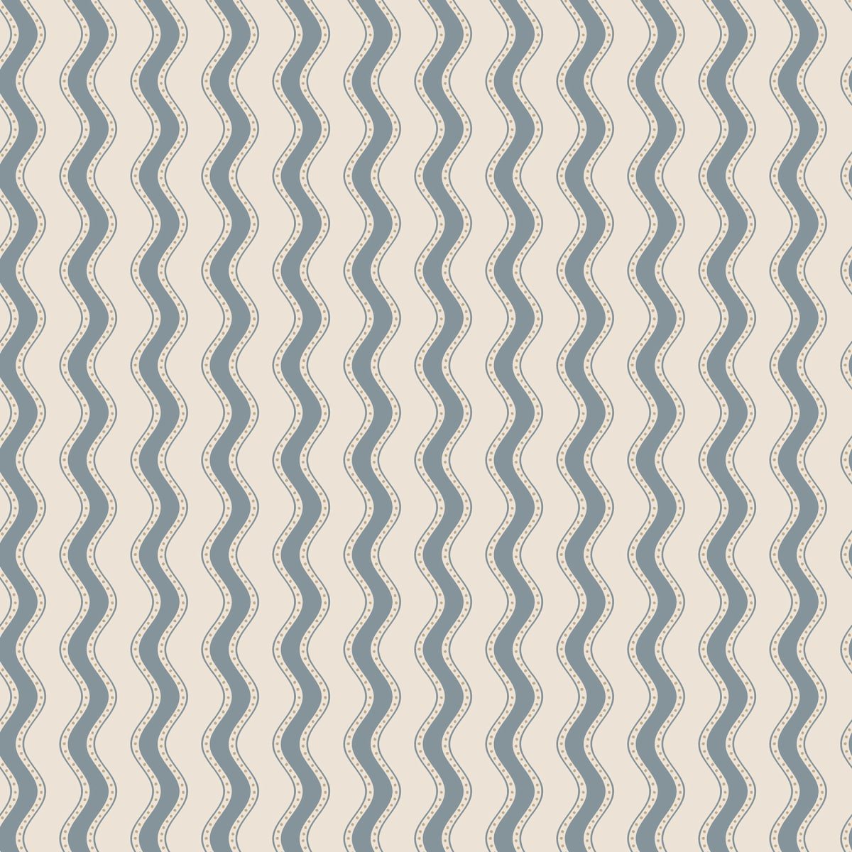 Erik Wallpaper - Indigo Blue - Sandberg - S10474 - Premier Wallcovering
