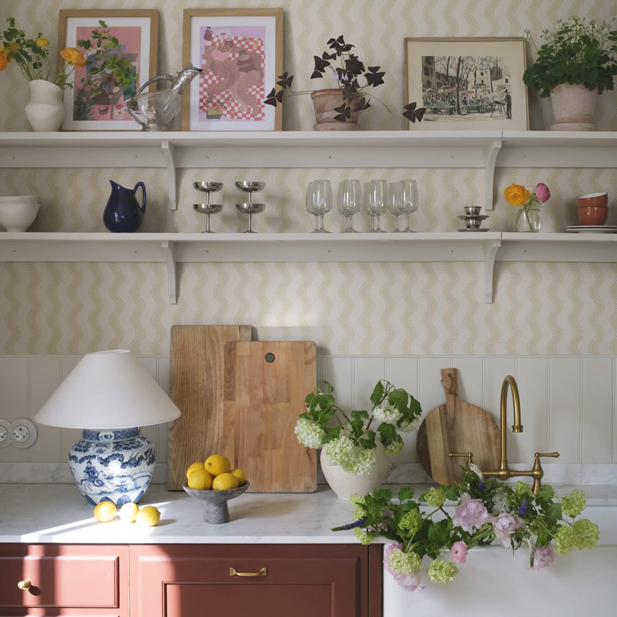 Erik Wallpaper - Yellow - Sandberg - S10472 - Premier Wallcovering