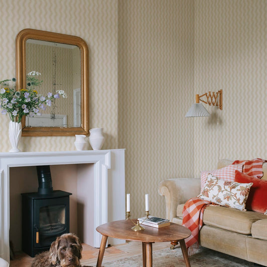 Erik Wallpaper - Yellow - Sandberg - S10472 - Premier Wallcovering