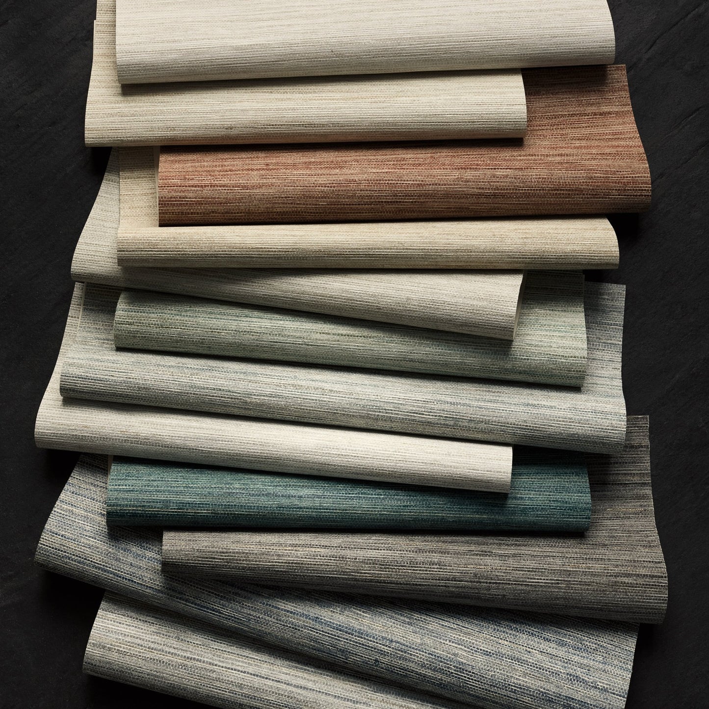 Esai Seagrass Embossed Wallpaper - Quartzite - Romo - Textured Vol.I - W461/02 - Premier Wallcovering