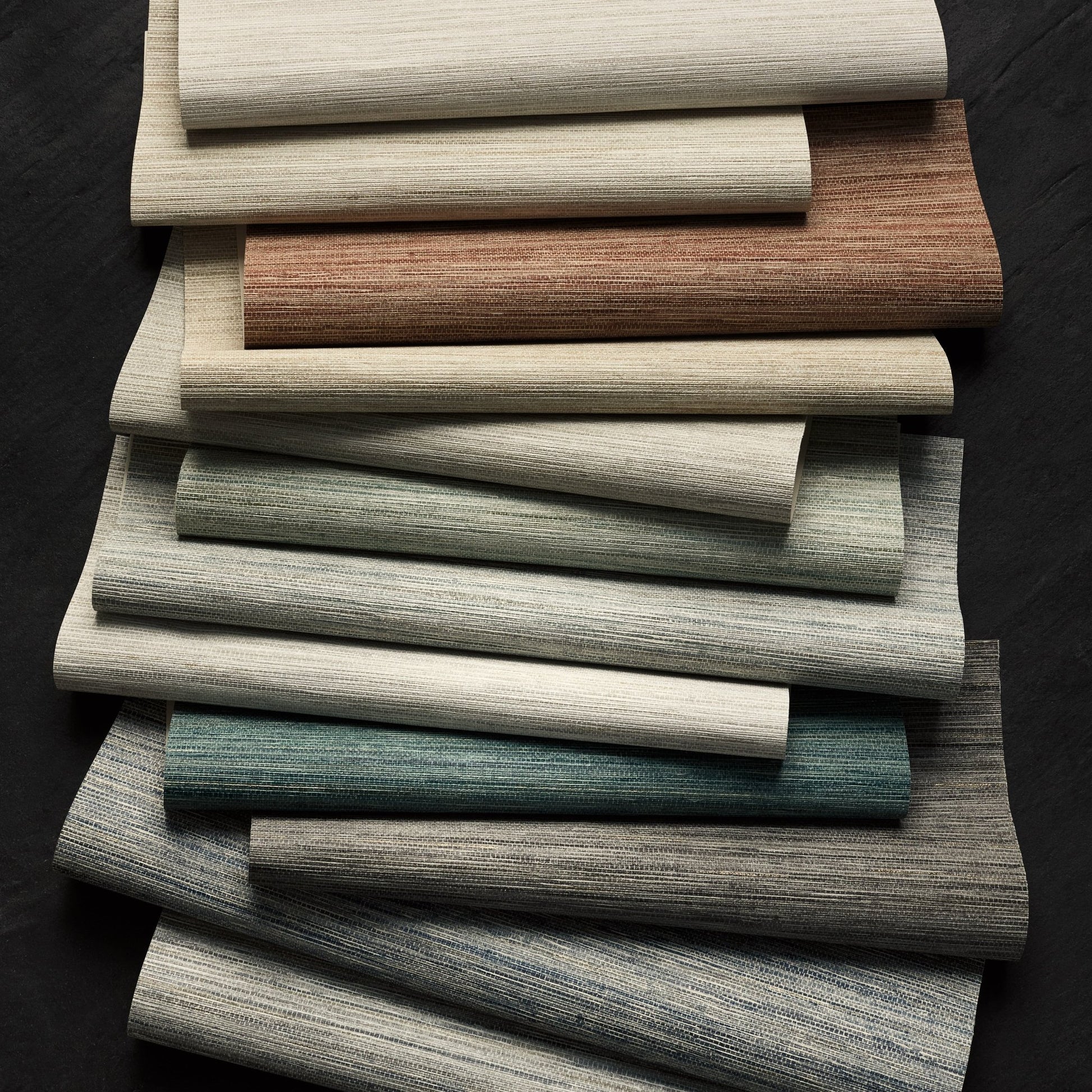 Esai Seagrass Embossed Wallpaper - Quartzite - Romo - Textured Vol.I - W461/02 - Premier Wallcovering