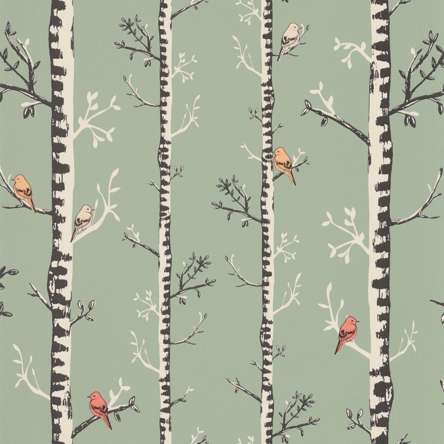 Escalader Wallpaper - Vert De Gris - Caselio - 103567270 - Premier Wallcovering