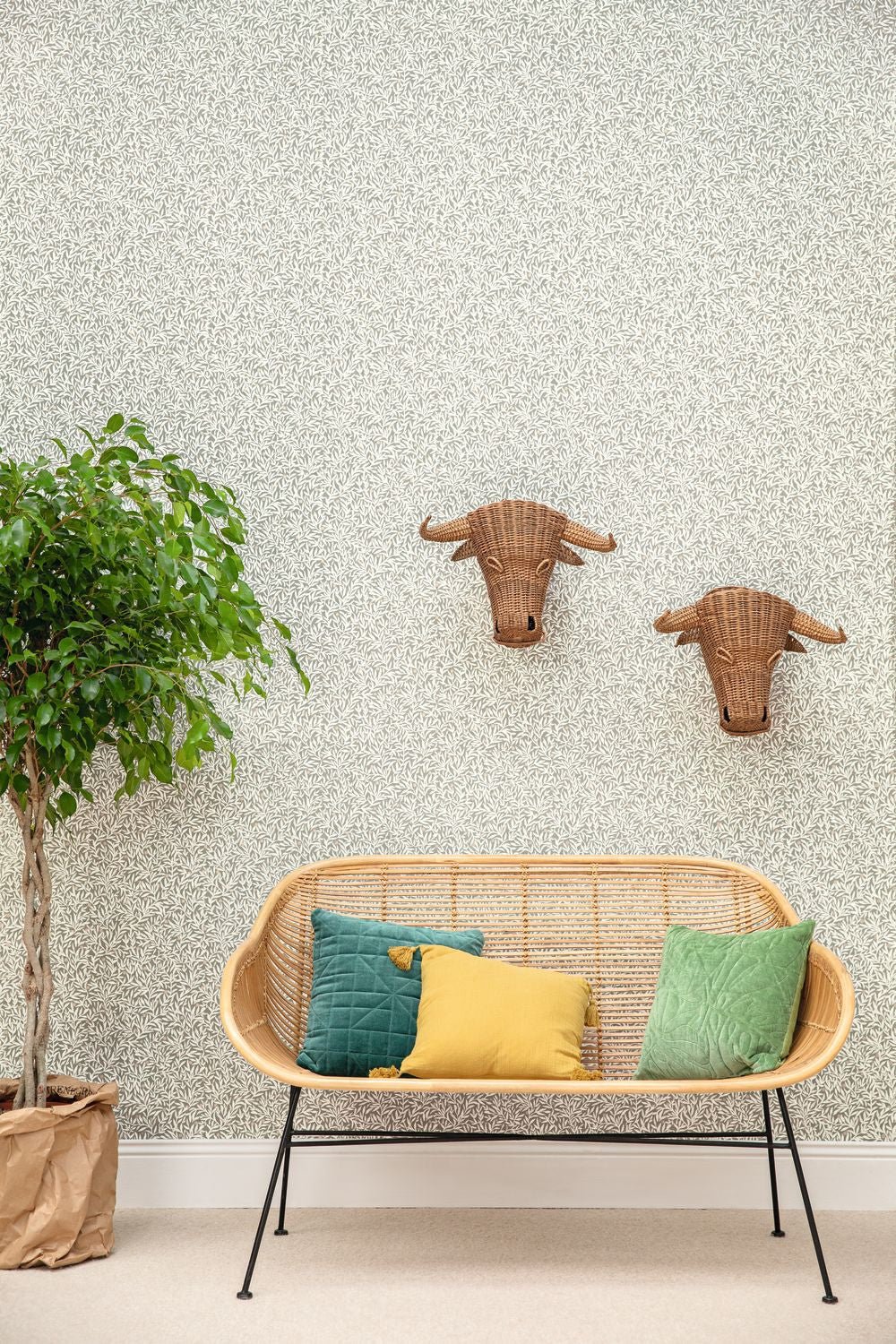 Escapade Ballade Wallpaper - Blanc Beige - Caselio - 102347070 - Premier Wallcovering