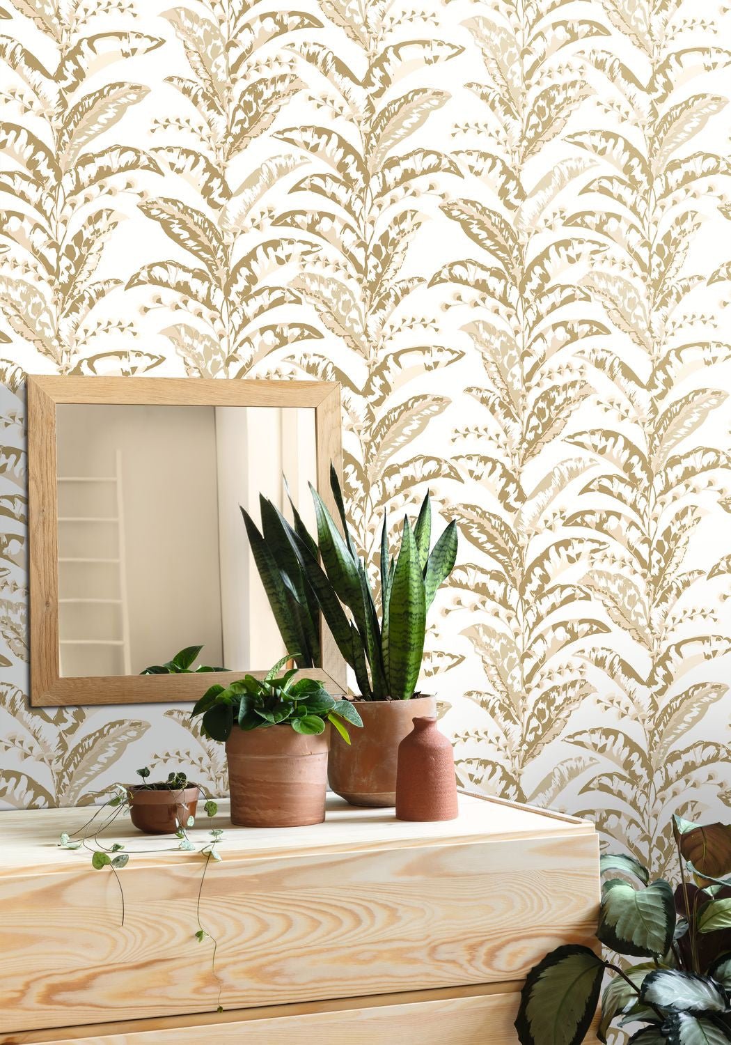 Escapade Epopee Wallpaper - Beige  - Caselio - 102331235 - Premier Wallcovering