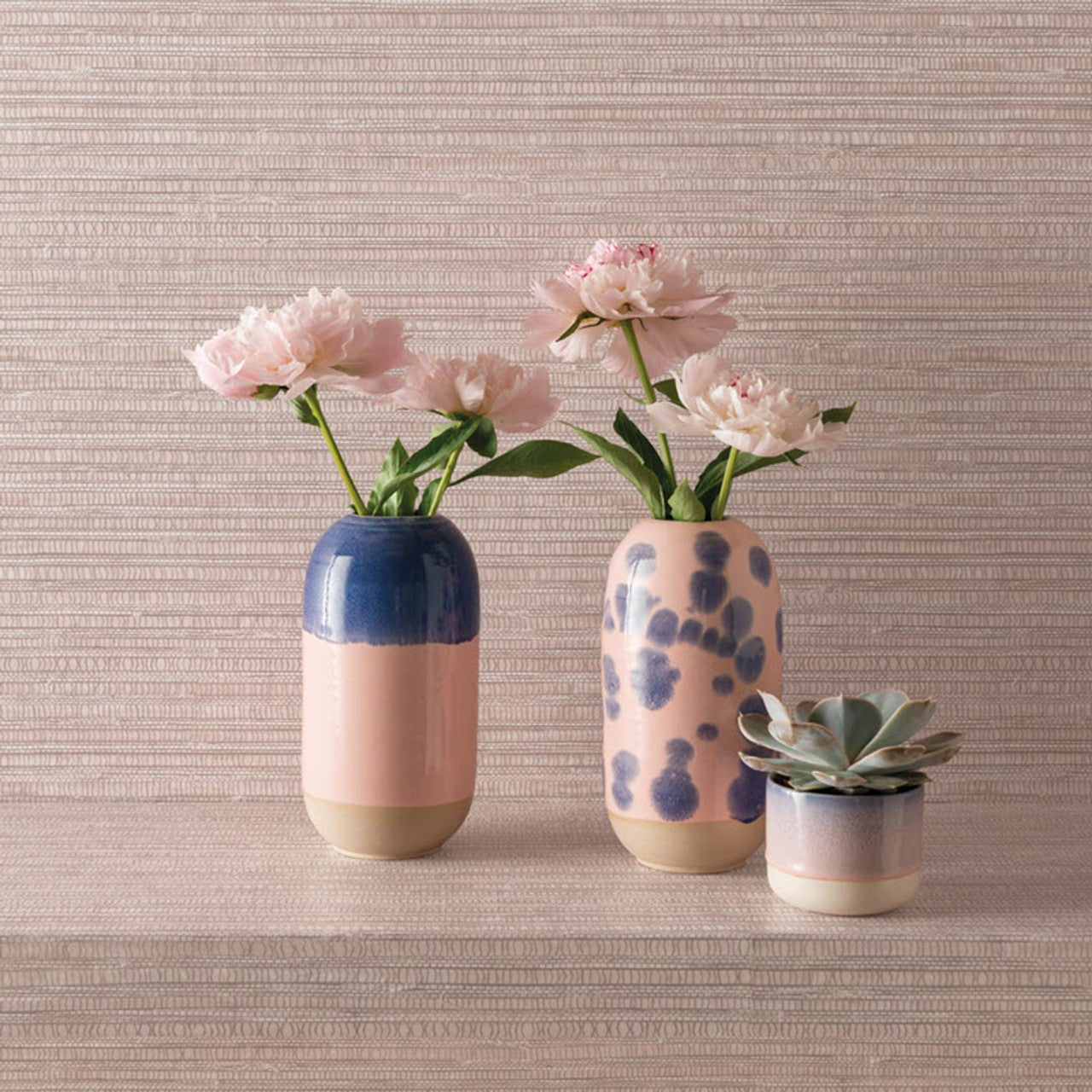 Esparto Wallpaper - Straw - Matthew Williamson - W7267-02 - Premier Wallcovering