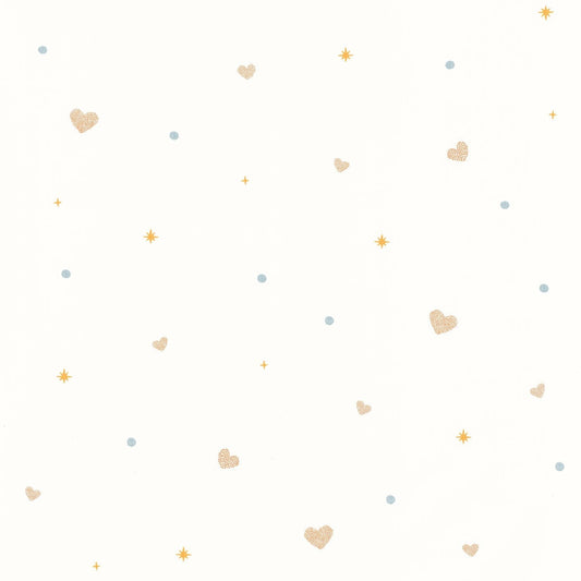 Estelle Wallpaper - Blanc Multico - Caselio - 104440674 - Premier Wallcovering