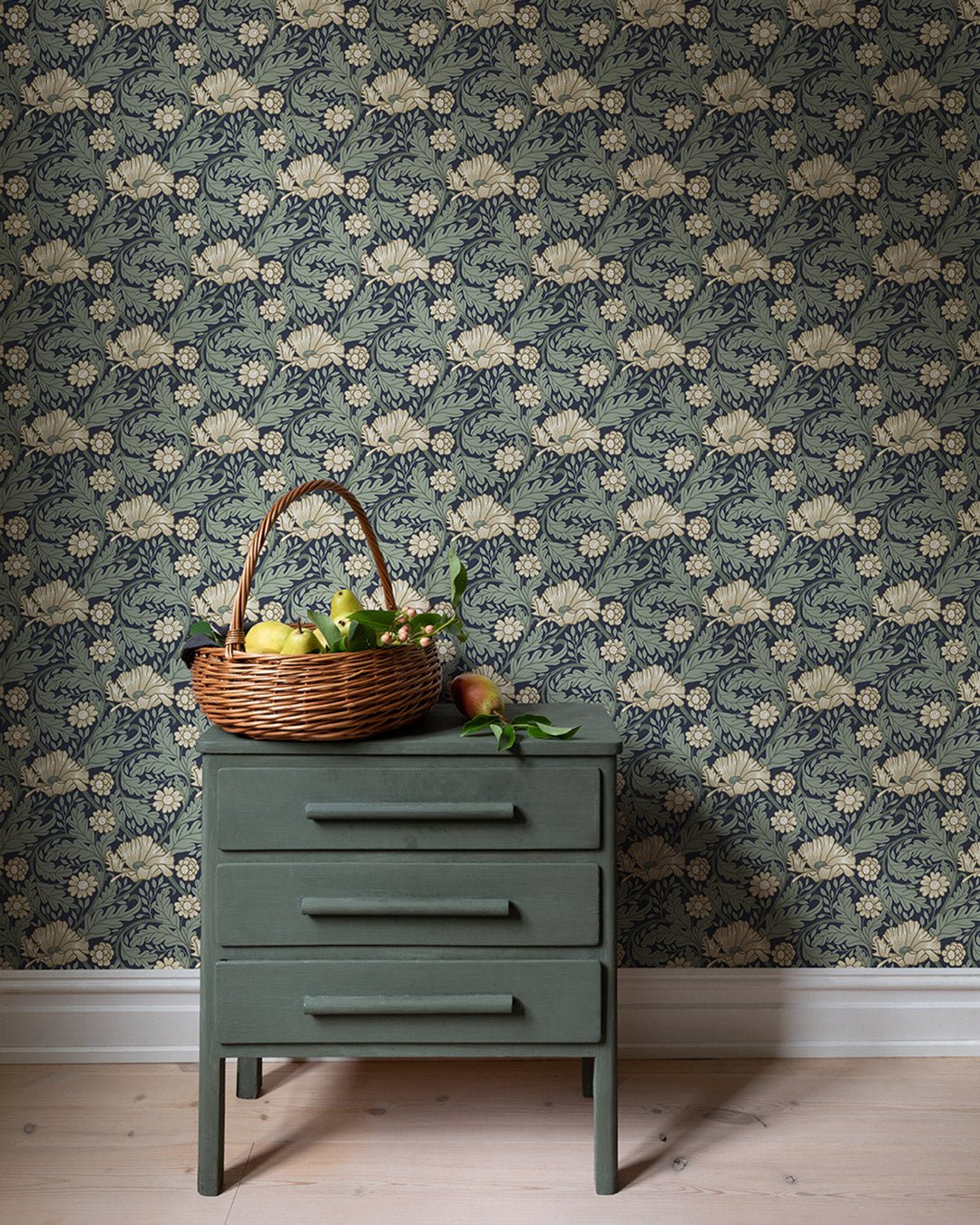 Esther Wallpaper - Black - Midbec - 13118 - Premier Wallcovering