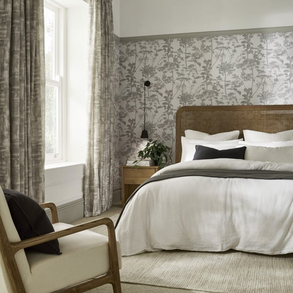 Esther Wallpaper - Stone - Graham & Brown - 121430 - Premier Wallcovering