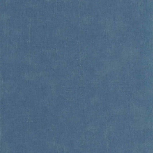 Etamine Wallpaper - Bleu Denim - Casadeco - 200256606 - Premier Wallcovering
