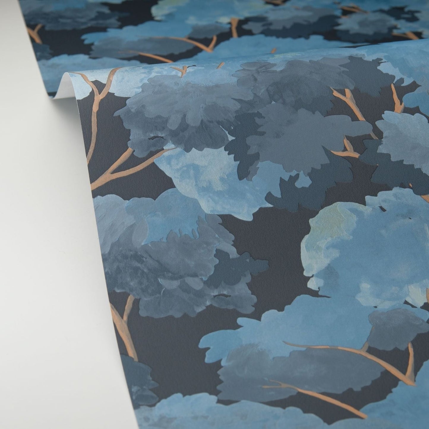 Eté Wallpaper - Bleu Nuit - Caselio - 106106166 - Premier Wallcovering