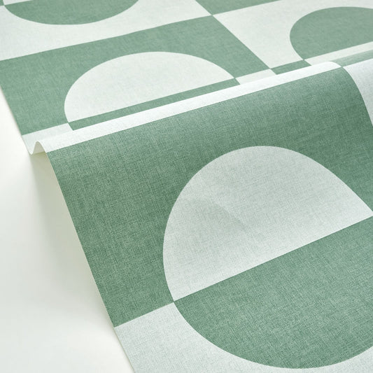 Etendu Wallpaper - Vert - Caselio - 104577007 - Premier Wallcovering