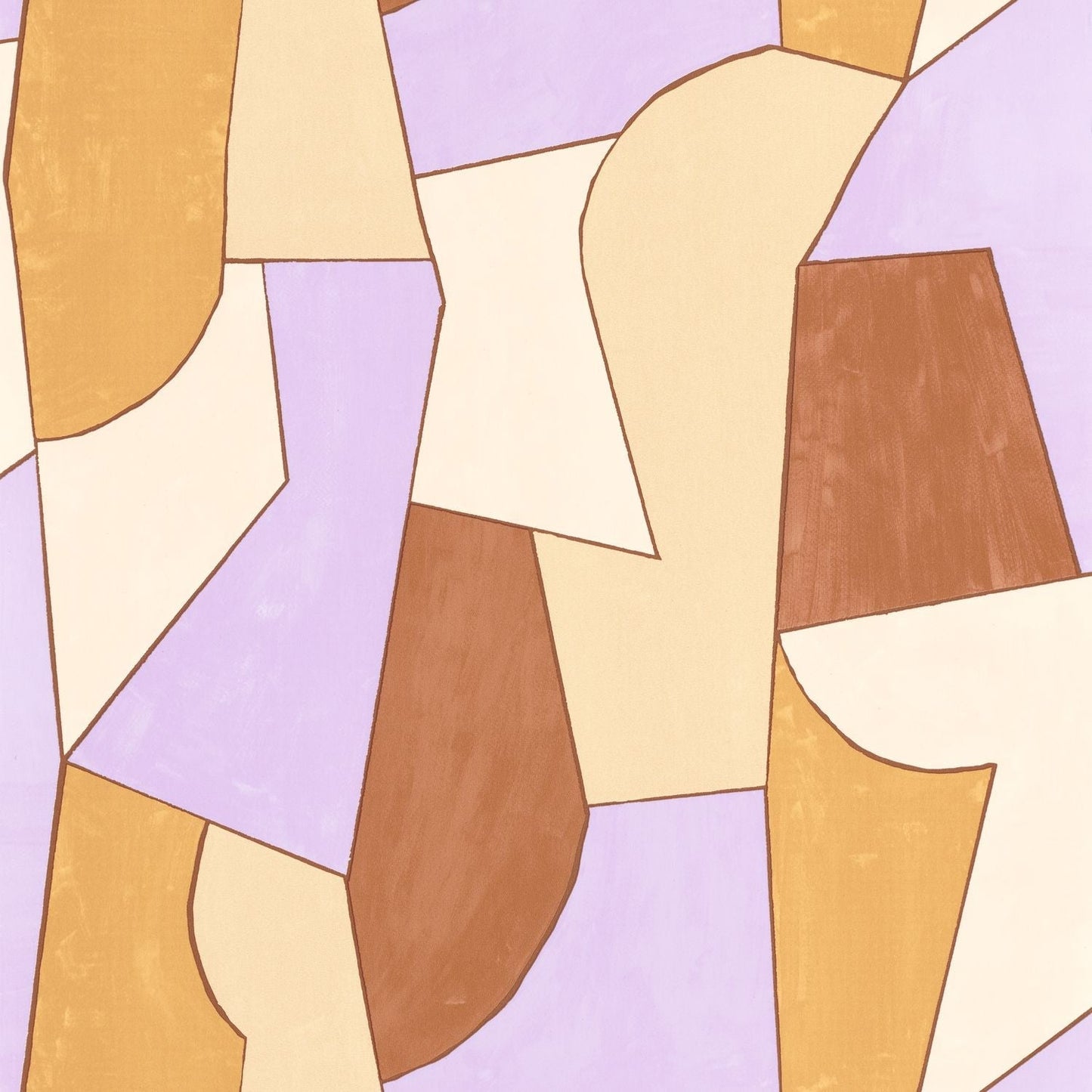 Etoffe Wallpaper - Parme - Caselio - 104513040 - Premier Wallcovering