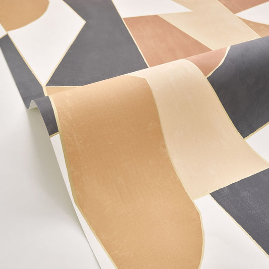 Etoffe Wallpaper - Beige Noir - Caselio - 104511090 - Premier Wallcovering