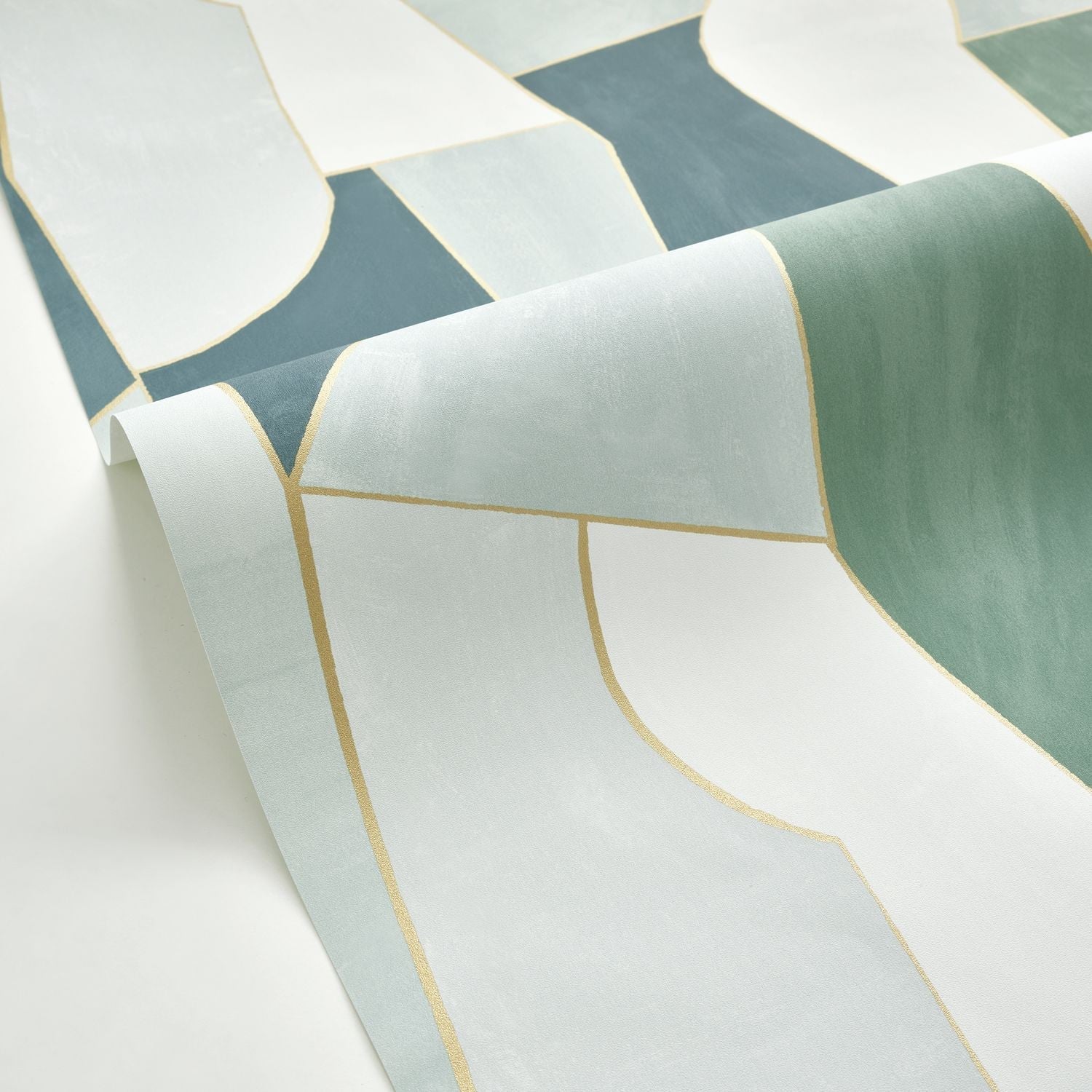 Etoffe Wallpaper - Vert - Caselio - 104517020 - Premier Wallcovering