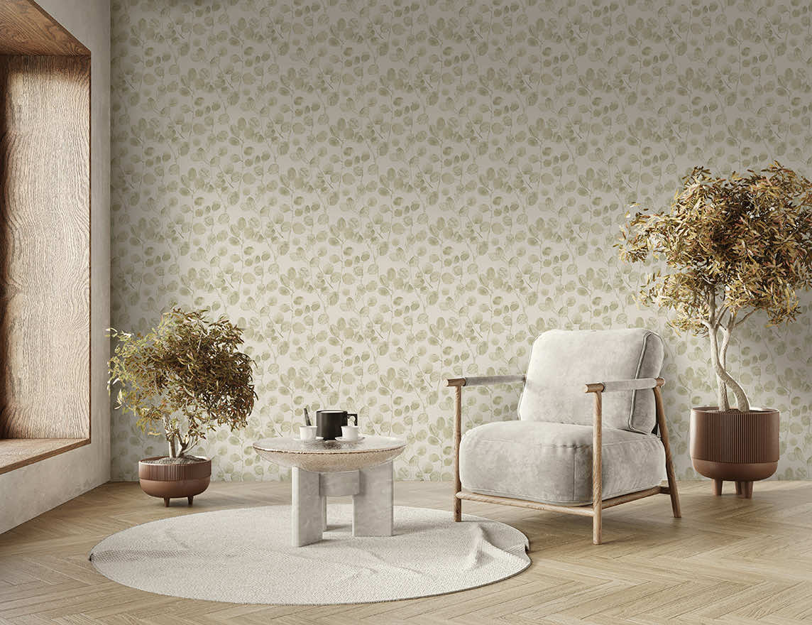 Eucalypto Wallpaper - Sage - Holden Décor - 36419 - Premier Wallcovering
