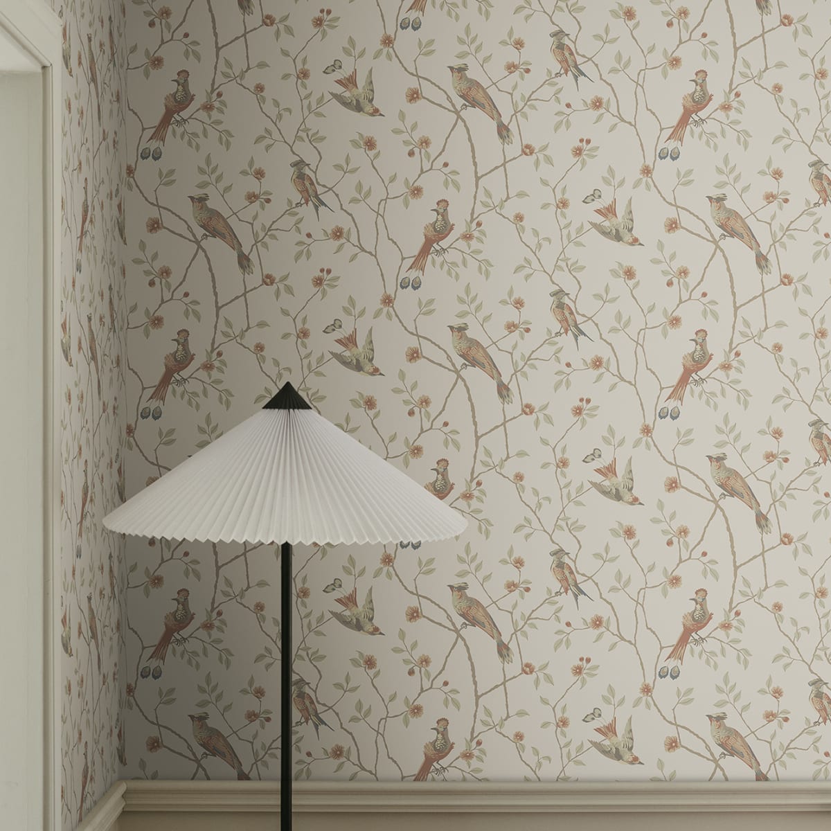 Eugen Wallpaper - Oat - Sandberg - 413-09 - Premier Wallcovering