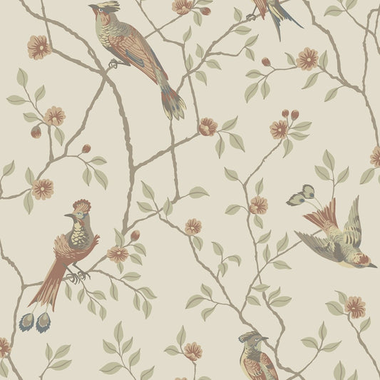 Eugen Wallpaper - Oat - Sandberg - 413-09 - Premier Wallcovering