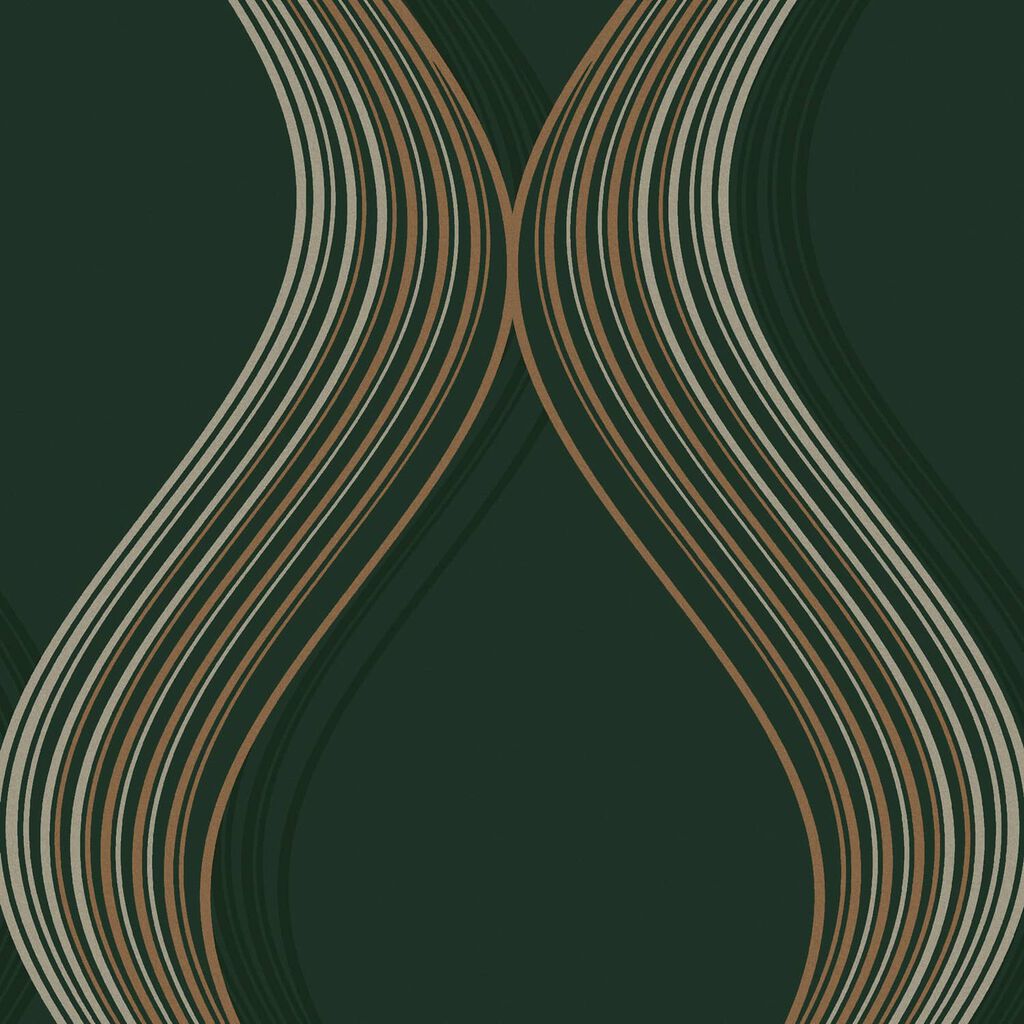 Euphoria Wallpaper - Emerald - Graham & Brown - 120645 - Premier Wallcovering