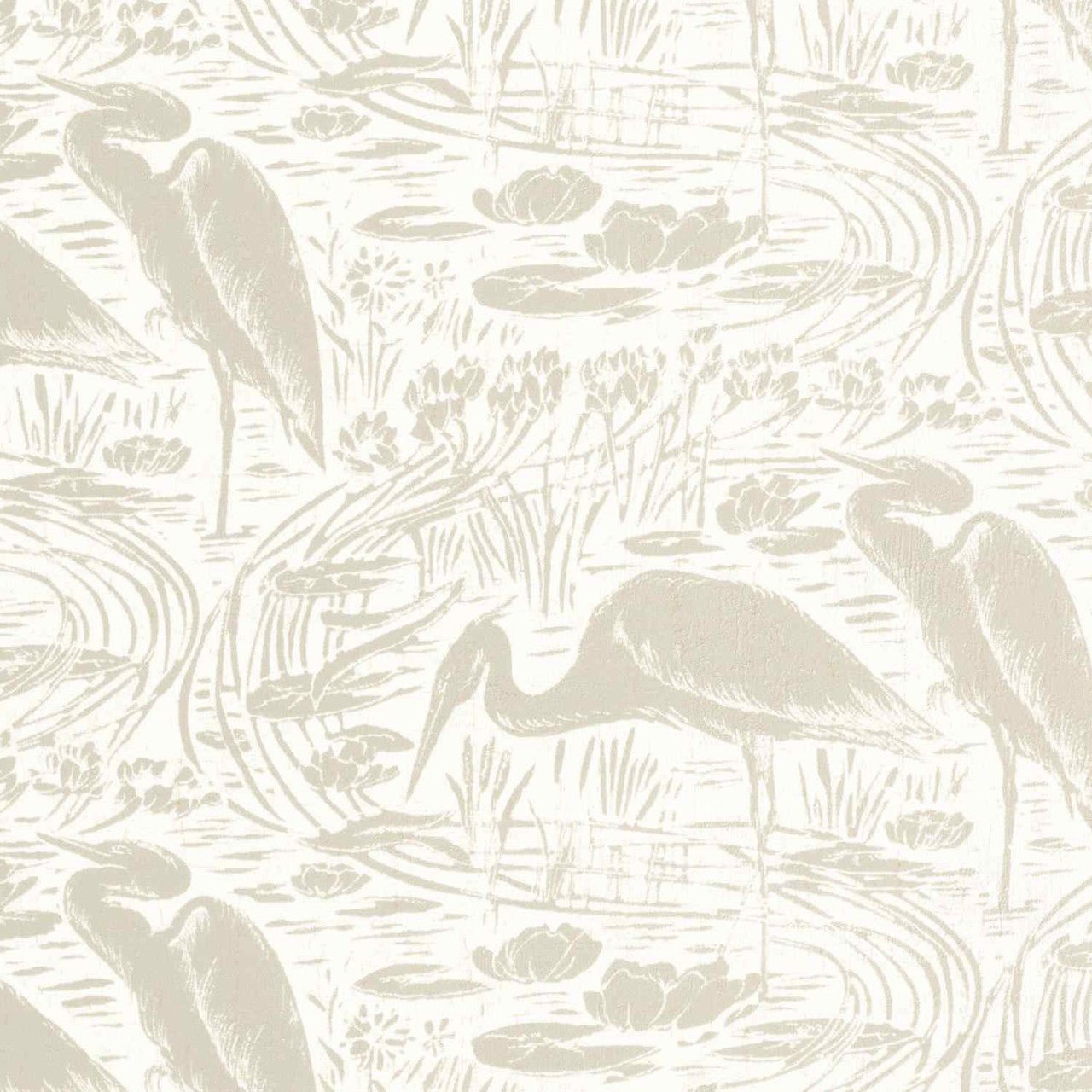 Euphrate Babylone Wallpaper - Naturel - Casadeco - 89731101 - Premier Wallcovering