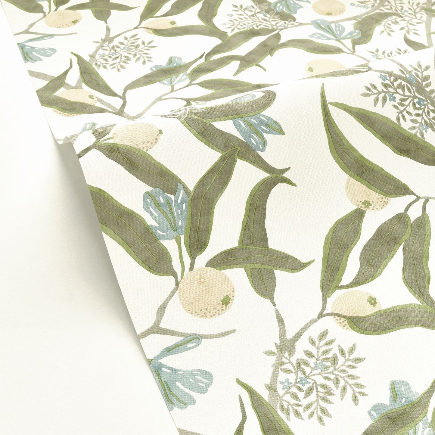 Eurydice Wallpaper - Lichen Jaune - Caselio - 103617020 - Premier Wallcovering